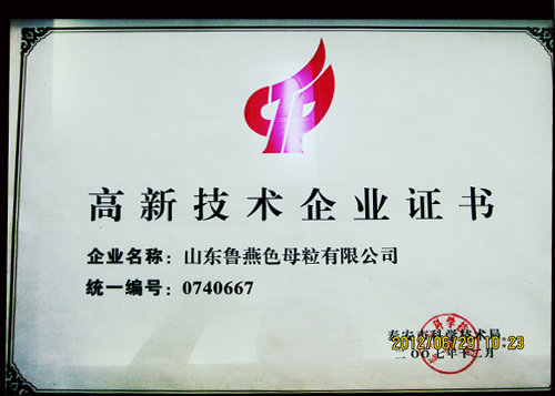 鲁燕-高新技术企业